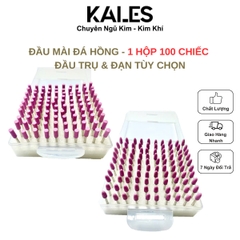 Đầu Mài Đá Hồng Đầu Đạn - Bi - Trụ - Nón Nhiều Kích Thước Nhiều Phân Loại Tùy Chọn Chuyên Đánh Mài | KALES