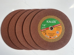 Đá Cắt Đỏ 355*3*25.4mm - Cắt Inox Sắt Kim Loại | KALES