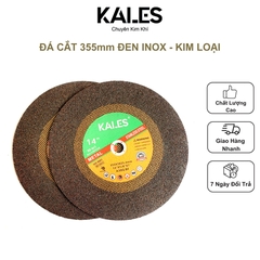 Đá Cắt Đen | Đá Cắt Sắt Inox Kim Loại Tăng Cường-  355*3*25.4mm | KALES