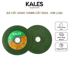 Đá Cắt Xanh Inox Sắt Kim Loại - 125*1.2*22.23mm | KALES