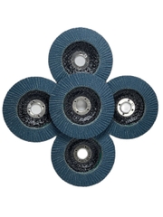 Nhám Xếp Xanh - Nâu Đỏ 72 lá - 100*16mm | #40 #60 #80 #100 #120 | KALES