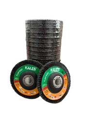 Nhám Xếp Nắp Lưới Nâu Đỏ 72 lá - 100*16mm | #40 #60 #80 #100 #120 | KALES