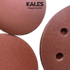 Nhám Vải Tròn Dán Lông Gai Nhiều Độ Cát 125mm | KALES