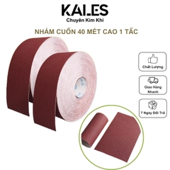 Nhám Vải Đánh Bóng Làm Mịn Bề Mặt 1 Cuộn 40m Cao 10cm | KALES