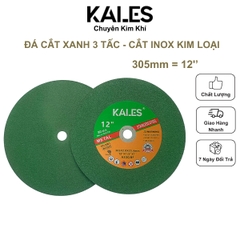 Đá Cắt Xanh 3 Tấc 305*2.8*25.4mm Cắt Inox Kim Loại | KALES