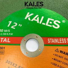 Đá Cắt Xanh 3 Tấc 305*2.8*25.4mm Cắt Inox Kim Loại | KALES
