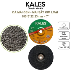 Đá Mài Đen 180*6*22.23mm - Mài Sắt Kim Loại | KALES