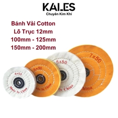 Bánh Vải Cotton 50 Lá Chuyên Đánh Bóng Nhiều Kích Thước KALES