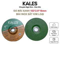 Đá Mài Xanh 103*2.9*16mm - Mài Inox Sắt Kim Loại | KALES