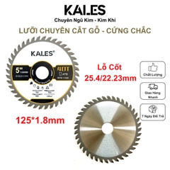 Lưỡi Chuyên Cắt Gỗ Cứng Chắc 40T - 125*1.8mm | KALES
