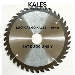 Lưỡi Chuyên Cắt Gỗ Cứng Chắc 40T - 150*2.2mm | KALES