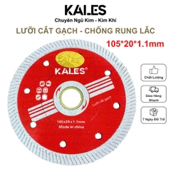 Lưỡi Chuyên Cắt Gạch - Chống Rung Lắc 105*20*1.1mm | KALES