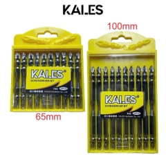 Hộp 10 Mũi Vít 2 Đầu PH2 Nam Châm Chống Trượt Dài 65mm - 100mm Tùy chọn | KALES
