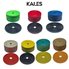 1 Hộp 10 Đĩa Mài Đá Hoa Cương Gạch Bê Tông Số Cát Tùy Chọn 100mm | KALES