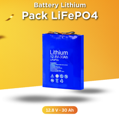 Bộ lưu điện cho đèn năng lượng mặt trời LiFePo4 30 Ah / 12,8V Zalaa Lithium-Ion batteries for Solar Street Lights