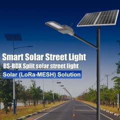 Đèn Đường Năng Lượng Mặt Trời Thông Minh ZALAA ZL-BDX LoRa-MESH (30W-80W)
