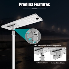 Đèn Đường Năng Lượng Mặt Trời All-In-One ZALAA ZL-QBD-SE-YH Chiếu Sáng Thông Minh