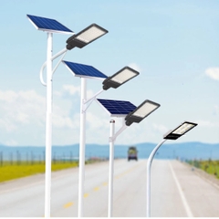 Cột Đèn Năng Lượng Mặt Trời Giật Cấp, cao từ 2m8 đến 9m, ZALAA sản xuất, OEM theo yêu cầu
