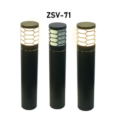 ✅ Trụ Đèn LED | Nấm Sân Vườn ZSV Kiểu dàng tròn cao từ 30cm đến 1m