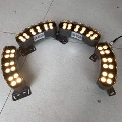 Đèn LED Chiếu Sáng Cây Xanh - Ôm Gốc Cây - Cảnh Quan Sân Vườn - Lắp theo Module 9w 12w Ánh sáng 3000K