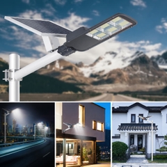 Đèn Đường Năng Lượng Mặt Trời Liền Thể ZALAA ZL-JDW300 Thông Minh (15W - 10Ah)