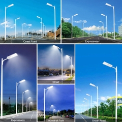 Đèn Đường Năng Lượng Mặt Trời Tích Hợp ZALAA ZL-SE-TT Siêu Sáng, Công Nghệ MPPT Kép Tiên Tiến