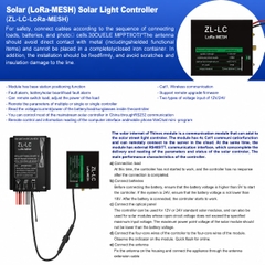Đèn Đường Thông Minh Năng Lượng Mặt Trời ZALAA ZL-QBD LoRa-MESH