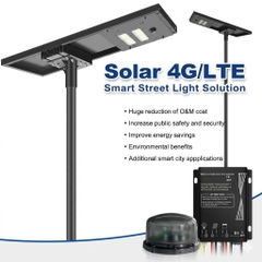 Đèn Đường Thông Minh Năng Lượng Mặt Trời 4G/LTE ZALAA ZL-4G/LTE-Solar