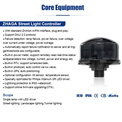Bộ Điều Khiển Đèn Đường Thông Minh ZALAA ZHAGA 4G/LTE ZL-LC4AC