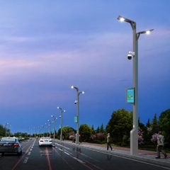 Cột Đèn Đường Thông Minh ZALAA ZL-SMARTPOLE18 Tích Hợp Đa Năng | Giải Pháp Chiếu Sáng Đô Thị