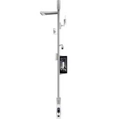 Cột Đèn Đường Thông Minh ZALAA (Smart Pole) – Giải Pháp Tích Hợp Camera, Trạm Sạc & Màn Hình LED Kỷ Nguyên Mới
