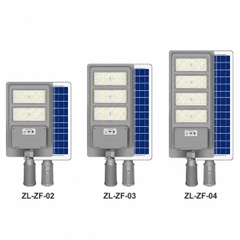 Đèn Đường Năng Lượng Mặt Trời All In One ZALAA ZL-ZF Cao Cấp Chiếu Sáng Thông Minh