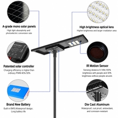 Đèn Đường Năng Lượng Mặt Trời ZALAA ZL-HDC4 (120W-240W) | Giải Pháp Chiếu Sáng Thông Minh Cao Cấp