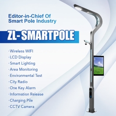 Cột Đèn Đường Thông Minh Đa Năng ZL-SMARTPOLE Đỉnh Cao ZALAA Jsc