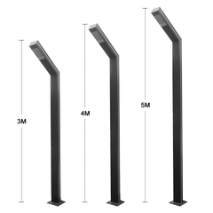 Cột Đèn Cảnh Quan Năng Lượng Mặt Trời Thông Minh ZALAA ZL-002C1 – Giải Pháp Chiếu Sáng Đô Thị Xanh