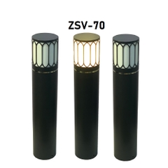 ✅ Trụ Đèn LED | Nấm Sân Vườn ZSV Kiểu dàng tròn cao từ 30cm đến 1m