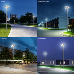 Đèn Sân Vườn Năng Lượng Mặt Trời Thông Minh ZALAA ZL-BTY30 Cao Cấp