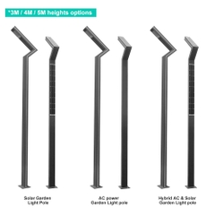 Cột Đèn Sân Vườn Cảnh Quan ZALAA ZL-001C1 Cao Cấp - Giải Pháp Chiếu Sáng Thông Minh IP65