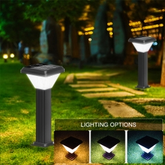 Đèn Cột Sân Vườn Năng Lượng Mặt Trời ZALAA ZL-FXX Thông Minh Chống Nước IP65