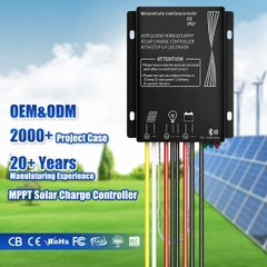 Bộ Điều Khiển Sạc Năng Lượng Mặt Trời ZALAA ZL-PRO-MPPT(C/W)-20A IP67 Thông Minh