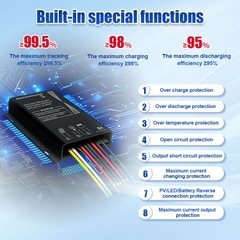 Bộ Điều Khiển Sạc Năng Lượng Mặt Trời ZALAA ZL-PRO-MPPT(C/W)-20A IP67 Thông Minh