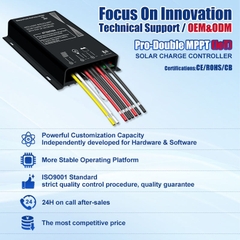 Bộ Điều Khiển Sạc Năng Lượng Mặt Trời ZALAA ZL-PRO-MPPT(C/W)-20A IP67 Thông Minh