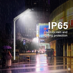 Đèn Đường Năng Lượng Mặt Trời Liền Thể ZALAA ZL-QBD-Smart Thông Minh IP65