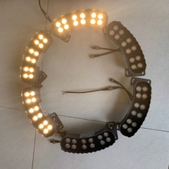 Đèn LED Chiếu Sáng Cây Xanh - Ôm Gốc Cây - Cảnh Quan Sân Vườn - Lắp theo Module 9w 12w Ánh sáng 3000K