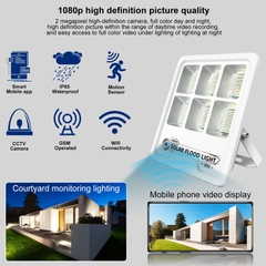Đèn Pha Năng Lượng Mặt Trời Tích Hợp Camera CCTV Thông Minh ZALAA Jsc