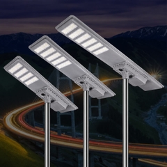 Đèn Đường Năng Lượng Mặt Trời All In One ZALAA ZL-YL4 Cao Cấp IP65 Chiếu Sáng Dự Án