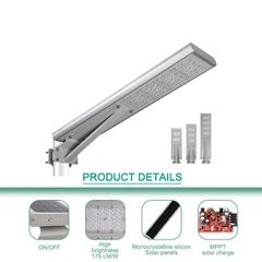Đèn Đường Năng Lượng Mặt Trời Thông Minh ZALAA ZL-QBD-S Pro-Double MPPT Cao Cấp