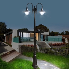 Cột Đèn Công Viên sản xuất theo yêu cầu dự án chiếu sáng và trang trí ngoài trời