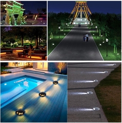 Đèn LED Âm Đất 4 Hướng ZAD-4H Dẫn Đường Đi Trang Trí Cảnh Quan Ngoài Trời