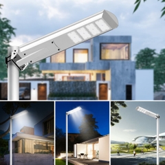 Đèn Đường Năng Lượng Mặt Trời Liền Thể ZALAA ZL-AIO-BJ020304 Thông Minh Cao Cấp